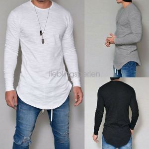 Fashion Men&#039;s Casual Slim Fit O Neck Long Sleeve Muscle Tee T-shirt Tops Blouse#
